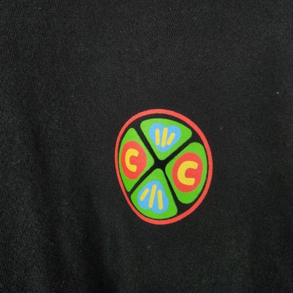 Cross Colours Womens Love In Color Long Sleeve Crop Top Shirt Size Small - Picture 6 of 8
